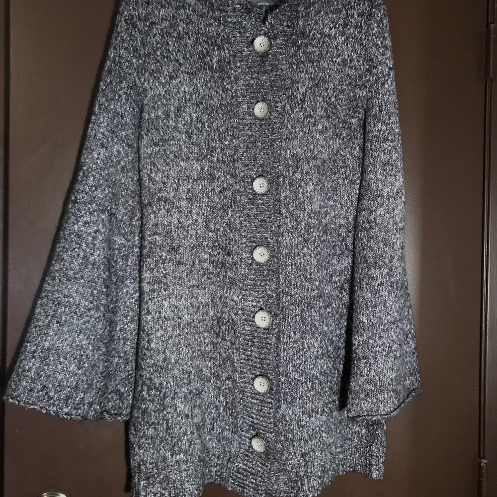 Prana hooded long cardigan sweater